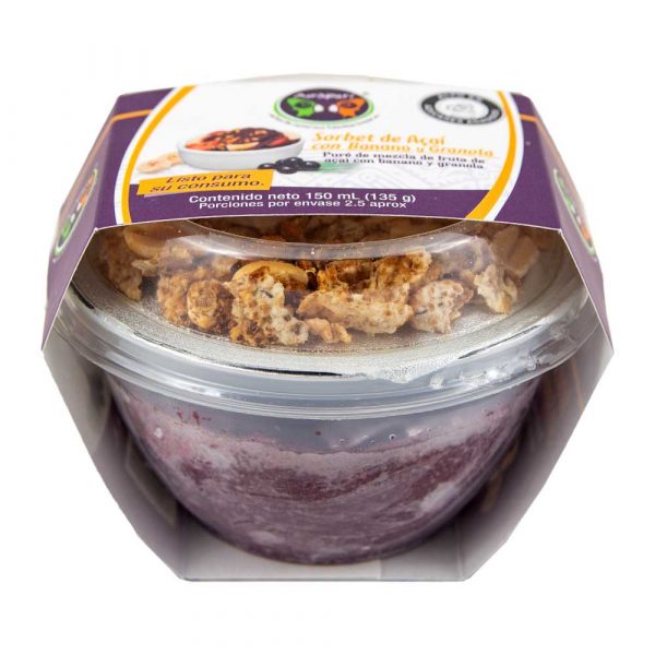 Sorbet de Acai con Granola (Pack x 4) - Imagen 2