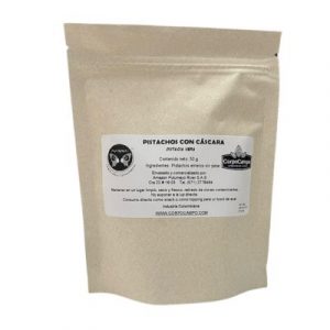 Pistachos enteros con cáscara x 50gr