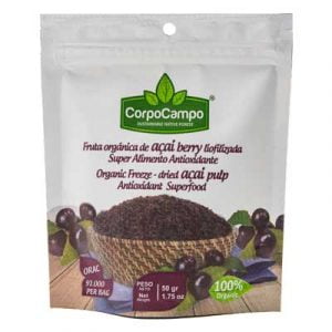 Acai Berry Liofilizado Bolsa X50gr