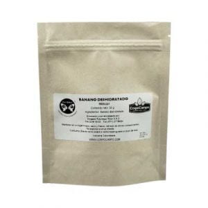 Banano deshidratado x 50gr